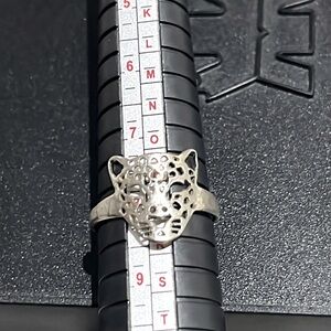 Sterling silver Tigre ring
